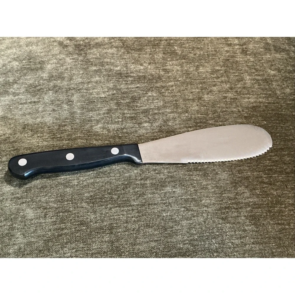 Wusthof Gourmet 2801 5" Serrated Spatula Spreader Sandwich Bagel Knife Germany - Picture 5 of 6